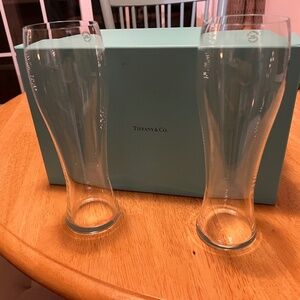 Tiffany & Co Beer Glasses